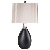 Surya Minerva Table Lamp in Black