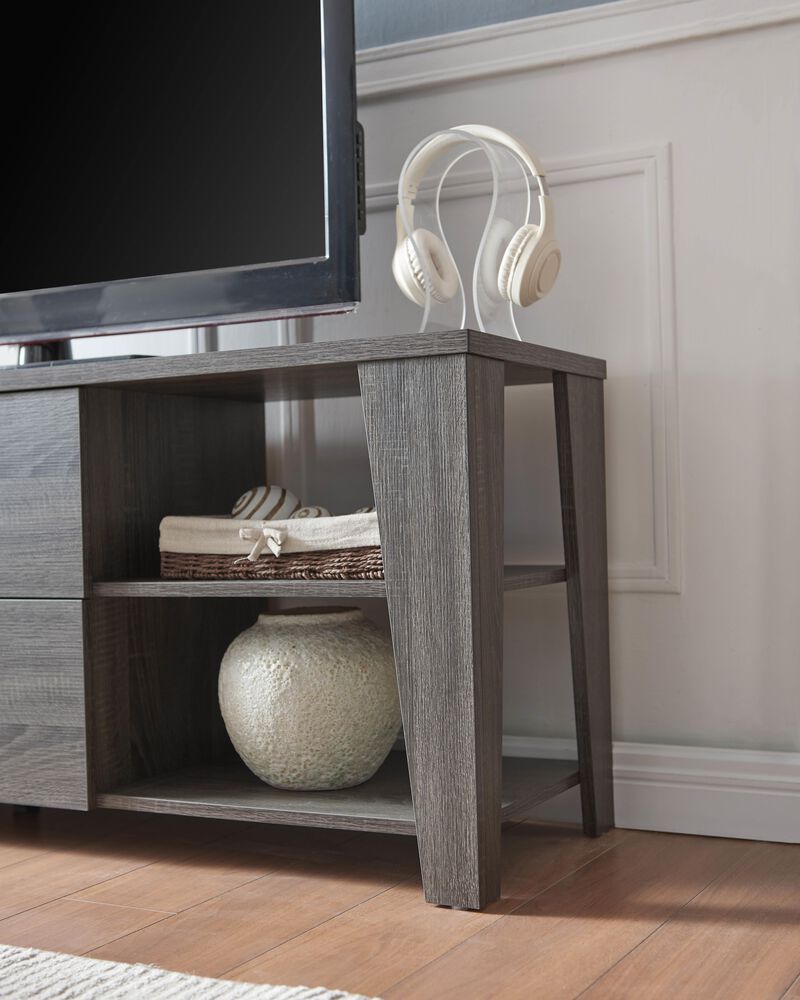 Global Movement TV Stand in Distressed Grey, , large