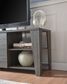 Global Movement TV Stand in Distressed Grey, , large