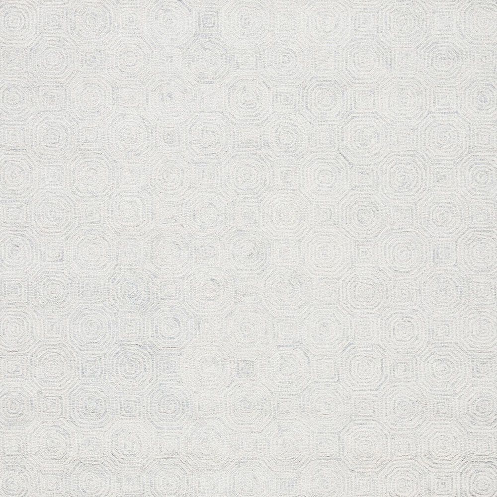 Safavieh Micro-Loop 4&#39; x 6&#39; Silver and Grey Area Rug, , large