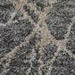 Feizy Mynka 5" x 8" Gray and Beige Area Rug, , large
