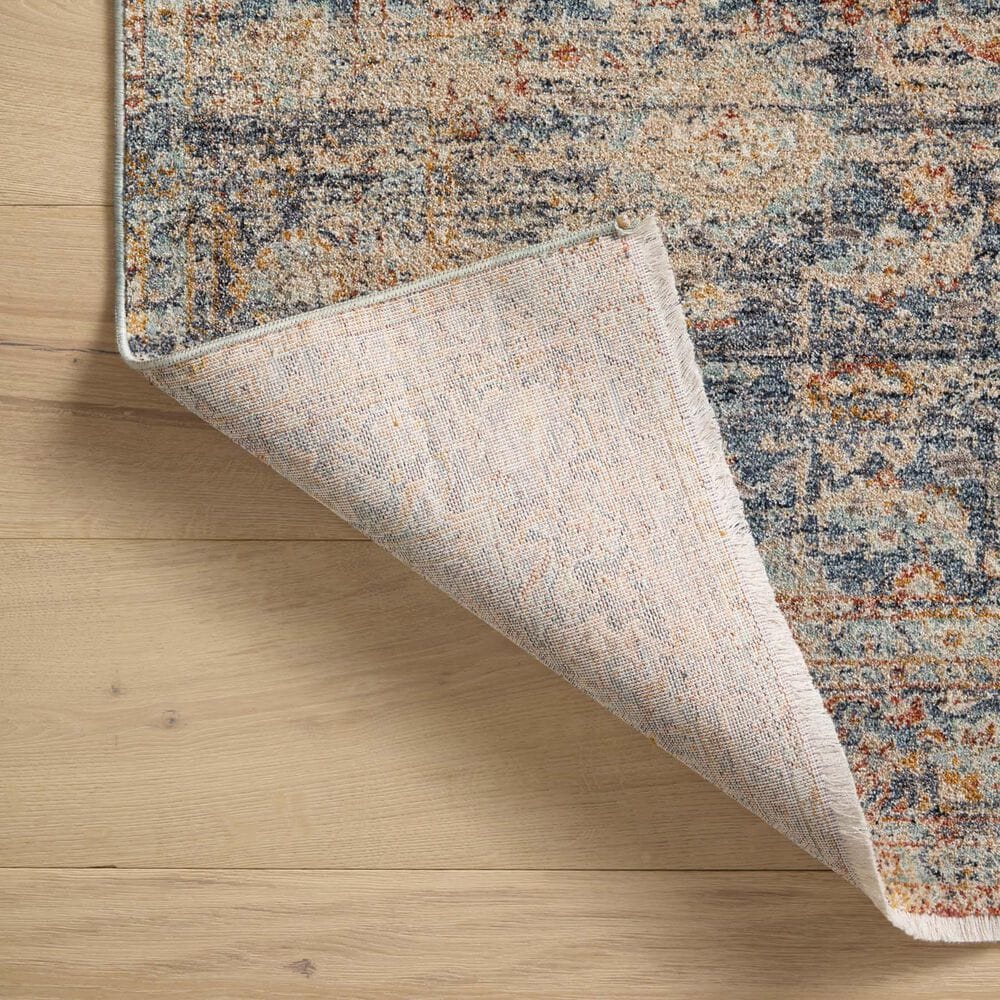 Angela Rose Blake 7&#39;10&quot; x 10&#39;2&quot; Navy and Multicolor Area Rug, , large