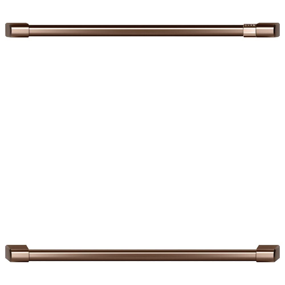 Cafe 27" Handles for Double Wall Oven in Brushed Copper - Set of 2, , large