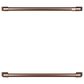 Cafe 27" Handles for Double Wall Oven in Brushed Copper - Set of 2, , large