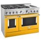 KitchenAid 6.3 Cu. Ft. Freestanding Gas Range with Griddle in Yellow Pepper, , large