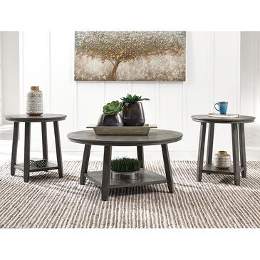 Signature Design by Ashley Caitbrook 3-Piece Occasional Table Set in Antique Washed Gray, , large
