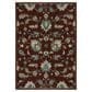 Oriental Weavers Capella Red and Multicolor 9"10" x 12"10" Area Rug, , large