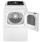 GE Appliances 7.4 Cu. Ft. Top Load Electric Dryer with Sensor Dry in White, , large
