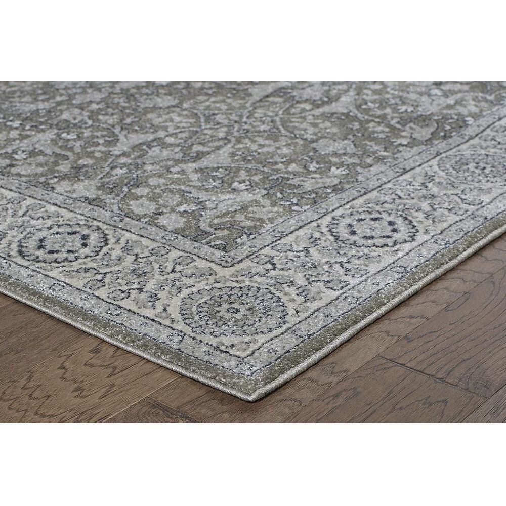 Oriental Weavers Richmond 001E 1&#39;10&quot; x 3&#39; Grey and Navy Area Rug, , large