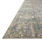 Chris Loves Julia x Loloi Rosemarie 6"3" x 9" Sand and Lagoon Area Rug, , large