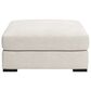 Ashley Donelson Creek Oversized Accent Ottoman in Vanilla, , large