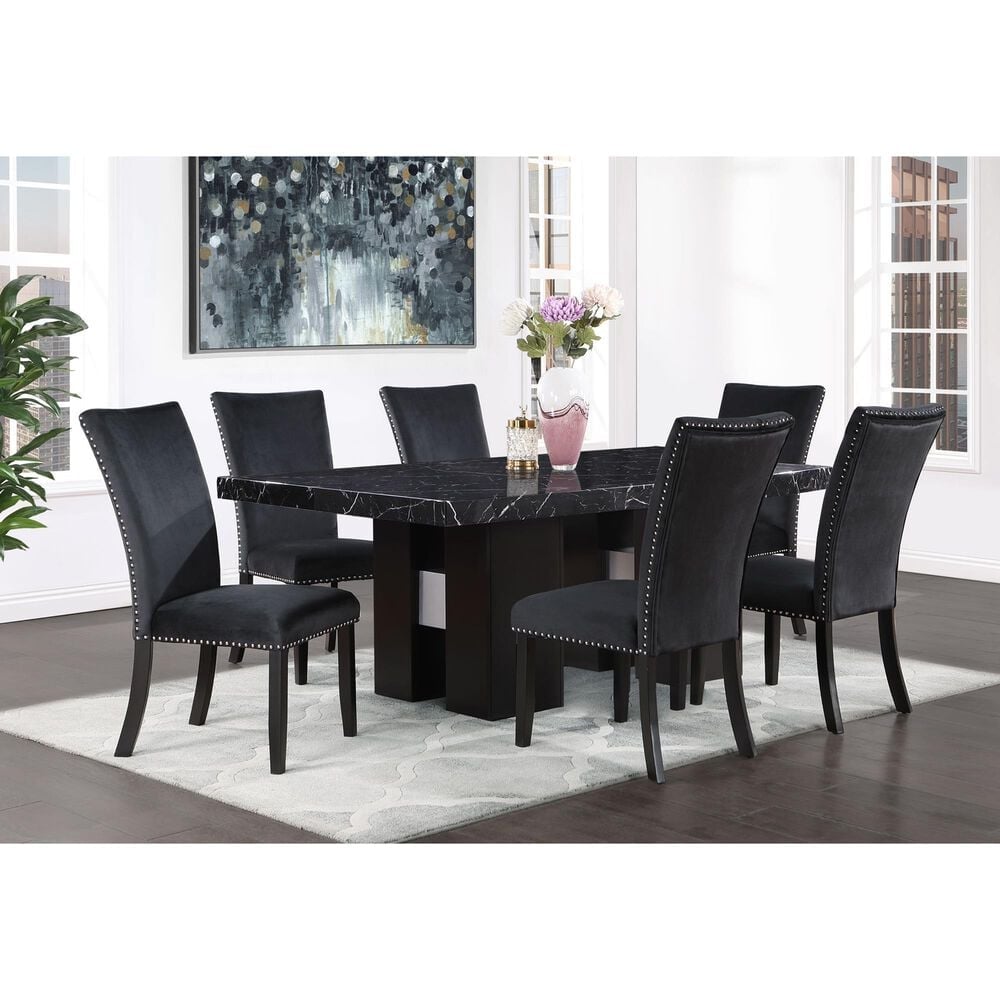 Modern Market Side Chair in Black, , large