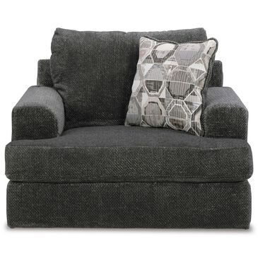 Signature Design by Ashley Karinne Oversized Chair in Smoke, , large