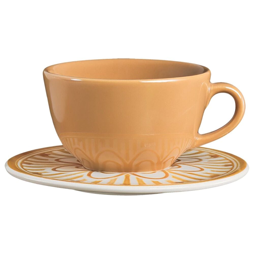 Oxford Unni Nuray 20-Piece Dinner and Tea Set in Brown and Off White, , large