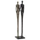Uttermost Two"s Company Sculpture in Dark Bronze and Antique Brass, , large