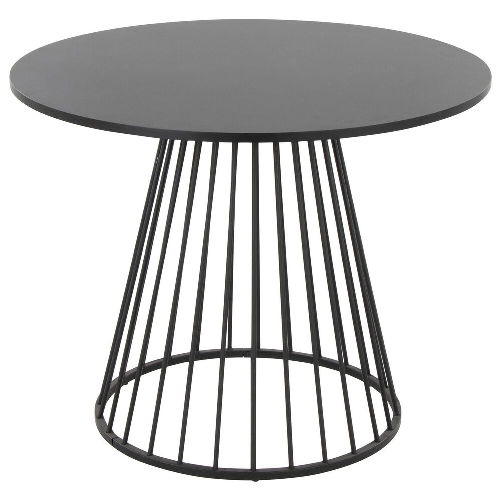 LumiSource Canary Dining Table in Black - Table Only, , large