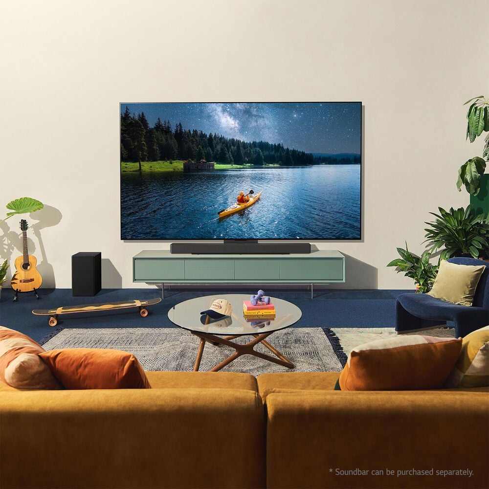 LG 83&quot; Class C4 Series OLED evo 4K Ultra HD in Black - Smart TV, , large