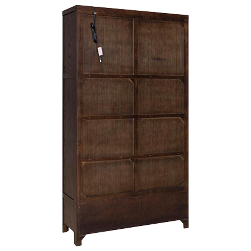 Ashley Radkin Display Cabinet in Burnished Brown, , large