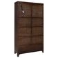 Ashley Radkin Display Cabinet in Burnished Brown, , large