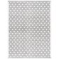 Safavieh Natura NAT475A 8" x 10" Ivory and Black Area Rug, , large