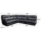 MotoMotion 6-Piece Leather Power Reclining Sectional with Power Headrest in Maverick Blackberry, , large