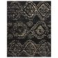 Loloi Meryl 4" x 6" Black and Ivory Area Rug, , large