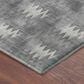 Dalyn Rug Company Soft Essentials Chevron Gray 3" x 5" Area Rug, , large