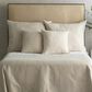 Ann Gish Lamina 22" x 22" Square Throw Pillow in Sand, , large