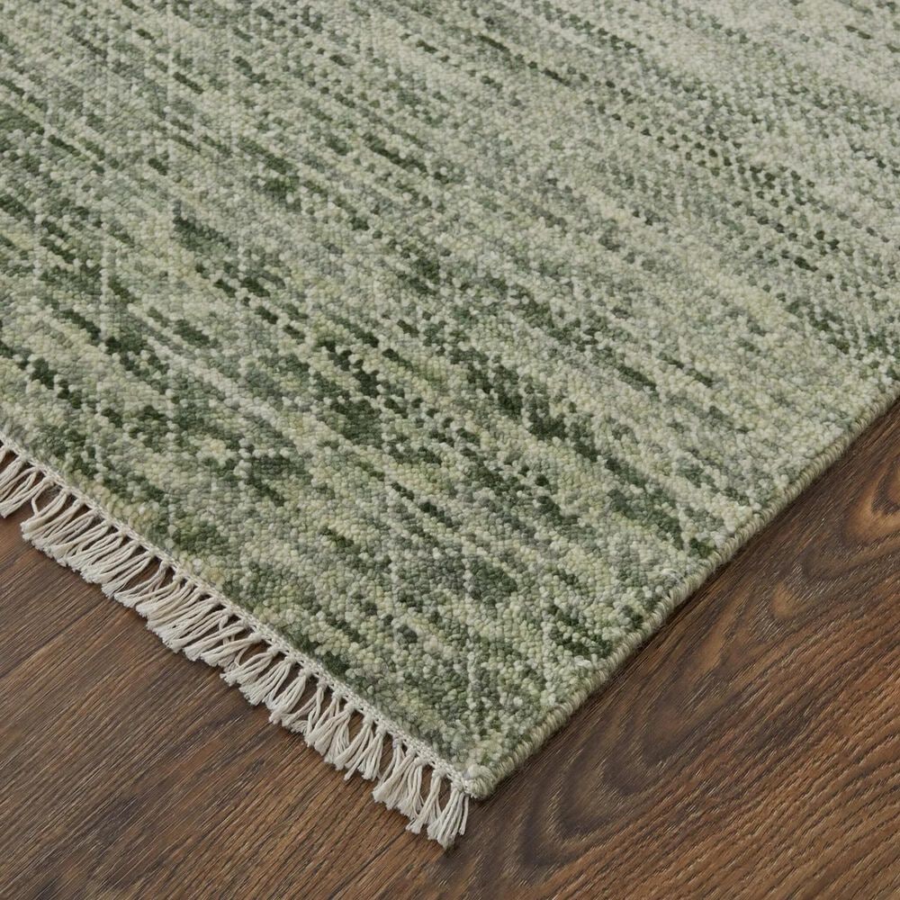Feizy Branson 9&#39;6&quot; x 13&#39;6&quot; Green and Ivory Area Rug, , large