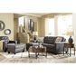 Signature Design by Ashley Venaldi Ottoman in Gunmetal, , large