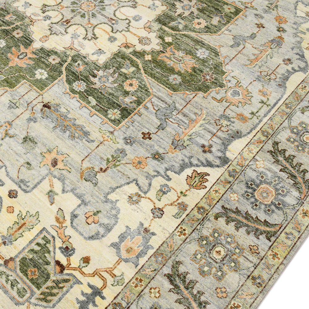 Amer Rugs Milano 2&#39; x 3&#39; Stone White Area Rug, , large