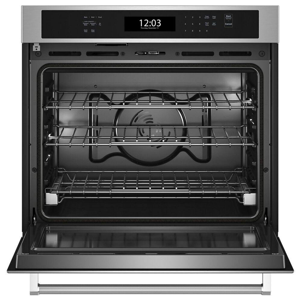 KitchenAid 30&quot; Single Wall Oven with Air Fry Mode in PrintShield Stainless Steel, , large