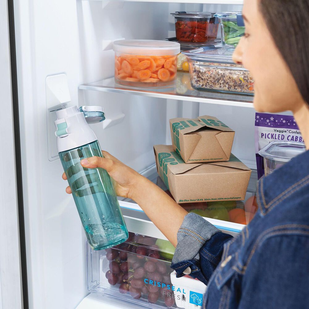 Frigidaire Gallery 20.0 Cu. Ft. Standard-Depth French Door Refrigerator in Stainless Steel, , large