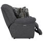 Catnapper Trifecta Power Reclining Rocking Loveseat in Smoke, , large
