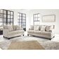 Ashley Claredon Loveseat in Linen, , large