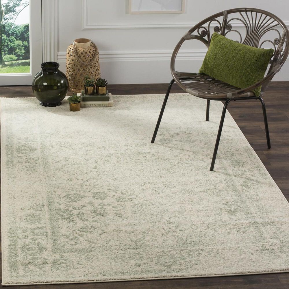 Safavieh Adirondack ADR109V-4 4&#39; x 6&#39; Ivory/Sage Area Rug, , large