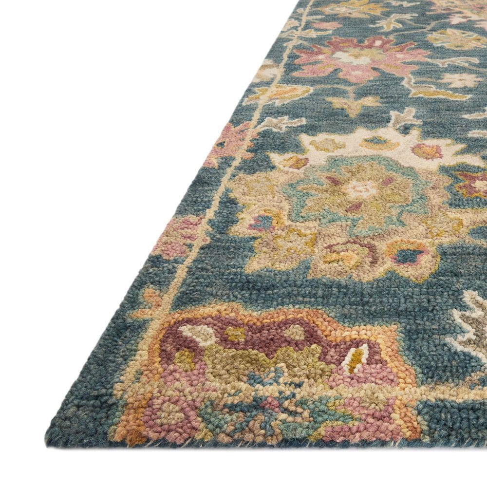 Loloi Padma Navy and Multicolor 7'9" x 9'9" Area Rug, , large