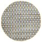 Safavieh Montauk Southwestern 6" Round Gold and Multicolor Area Rug, , large