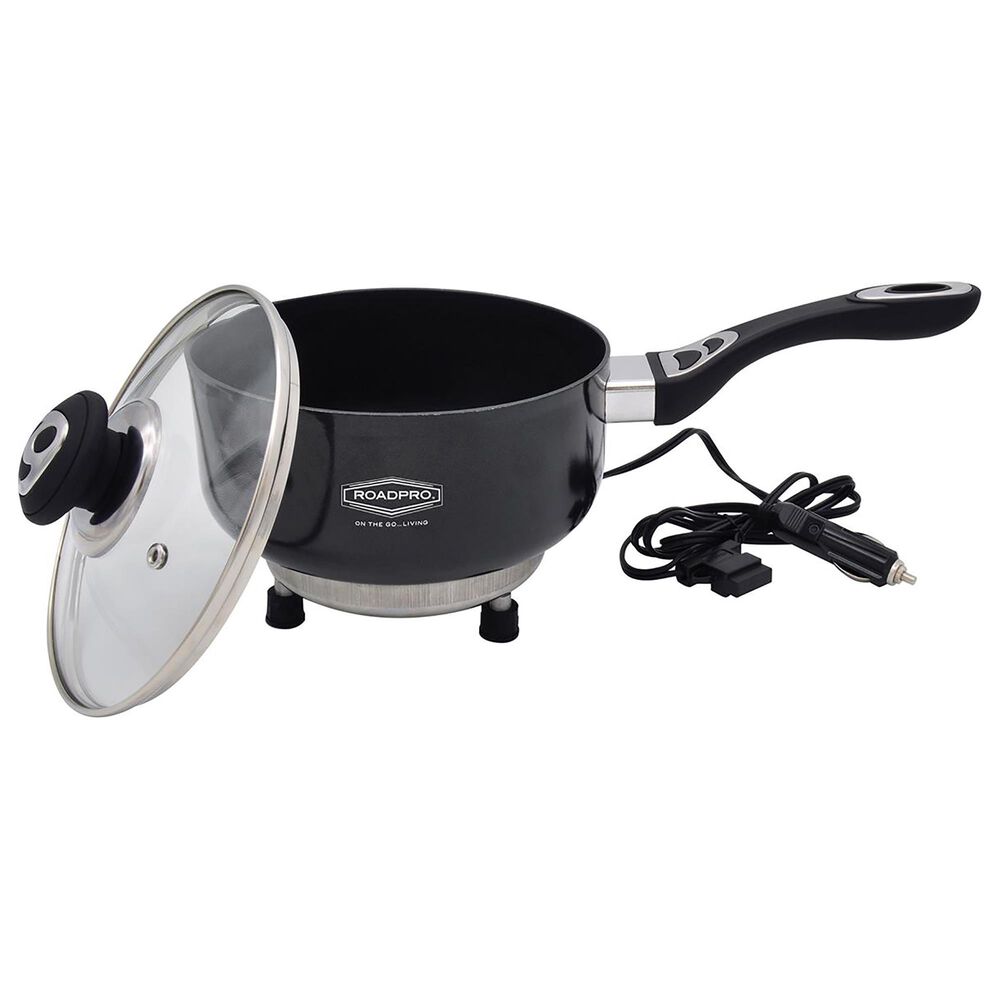 RoadPro 12-Volt Portable Nonstick Saucepan, , large
