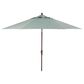 Garden Party 11" Spa Auto Tilt Umbrella in Bronze Frame with Stand, , large
