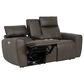 Aurora Furnishings Power Headrest Reclining Loveseat in Dallas Espresso, , large