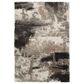 Central Oriental Tulsa Brunsville 7"10" x 9"10" White Sand and Armor Grey Area Rug, , large