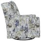 Ashley Dustinford Swivel Glider Accent Chair in Multicolor, , large
