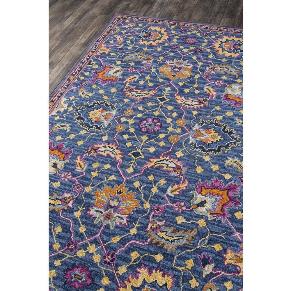 Momeni Ibiza IBI-03 5&#39; x 8&#39; Blue Area Rug, , large