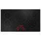 GE Profile 2-Piece Kitchen Package with Stainless Steel 30" Built-In Combination Convection Wall Oven and 36" Electric Cooktop in Black, , large
