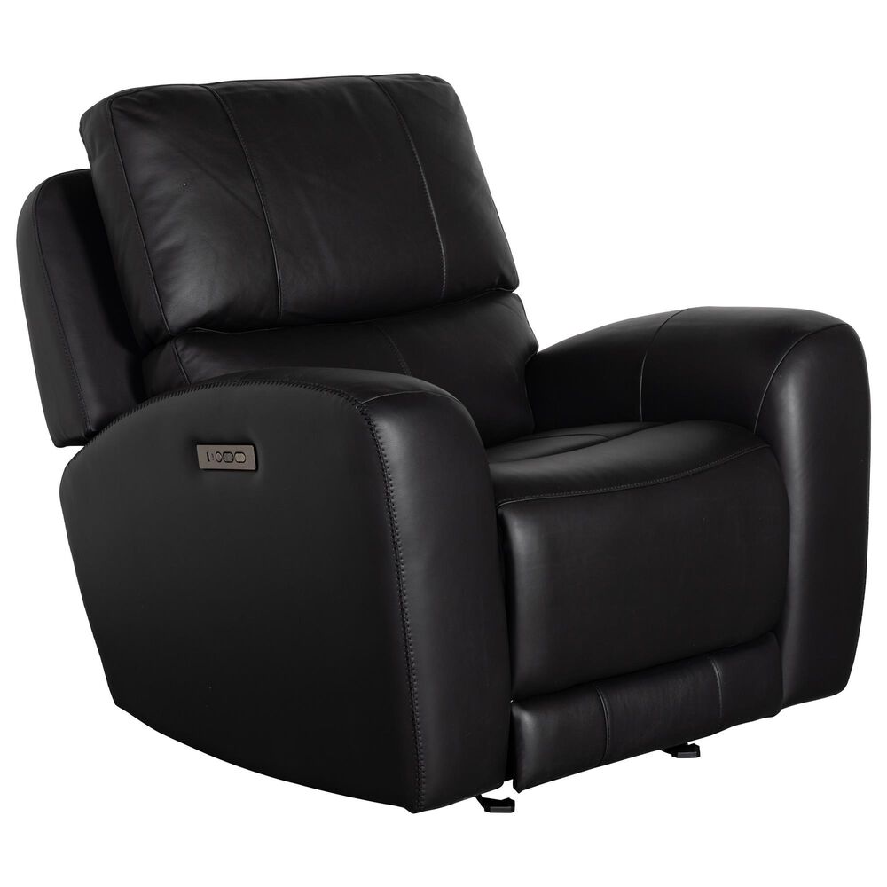 Italiano Furniture Bel Vista Power Glider Recliner in Black, , large