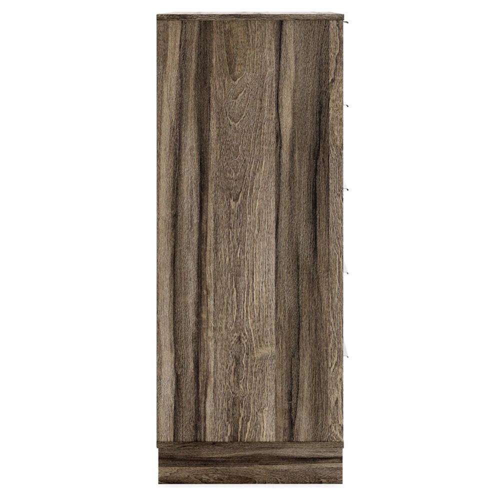 Ashley Shallifer 5 Drawer Chest in Brown, , large