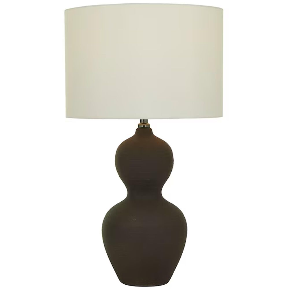 Maple and Jade Cosmoliving Black Ceram T Lamp, , large
