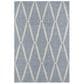 Momeni River RIV-1 3"6" x 5"6" Denim Area Rug, , large