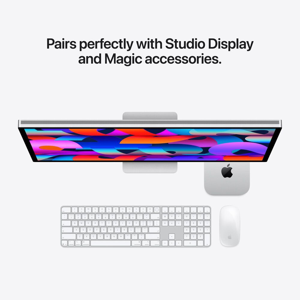 Apple Mac mini (M6) 12-core CPU and 12-core GPU, 16GB RAM, 256GB SSD - Silver (Latest Model) (Pre-Order), , large